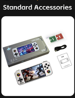 Consoles de jeux vidéo G36, écran 4,5 pouces, 1500 mAh, système Linux, prend en charge plus de 23 émulateurs, processeur triple cœur Cortex-A7, consoles de jeux vidéo