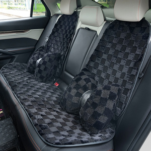 Cojín para Asiento de Coche Meige, Felpa Gruesa y Cálida para Invierno, Funda Universal para Asiento, Juego de 3-4 Piezas, Extra Suave para Uso en las Cuatro Estaciones - Product Image 4