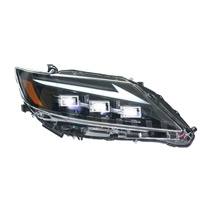 Ensemble de phares Lexus ES 2013-2014 modifié, style matrice LED à trois yeux, 12V 50W, flux dynamique, améliore la visibilité - Product Image 4