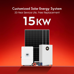ระบบพลังงานแสงอาทิตย์แบบไฮบริดสำหรับบ้าน 5kW ถึง 100kW ระบบพลังงานแสงอาทิตย์แบบออลอินวัน แผงโซลาร์เซลล์ครบชุดพร้อมแบตเตอรี่ - Product Image 2