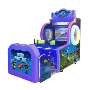 Machine de jeu vidéo à jetons de tir à l'eau interactive de Iceman d'arcade d'enfants de haute qualité pour le centre de jeu d'intérieur