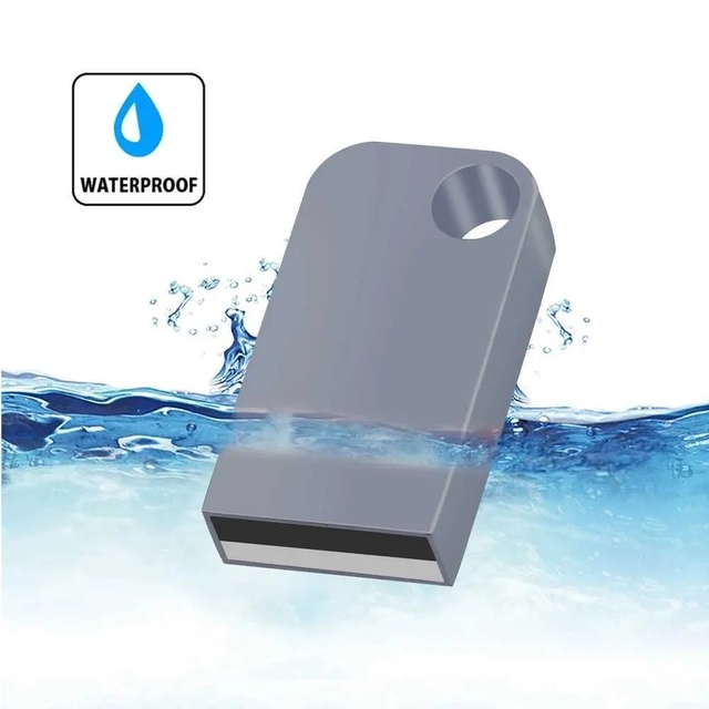 Mini USB 3.0/2.0 High-Speed 4GB-64GB Metal Key Disk Flash Drive with Custom Logo Custom Colors 1-Year Warranty