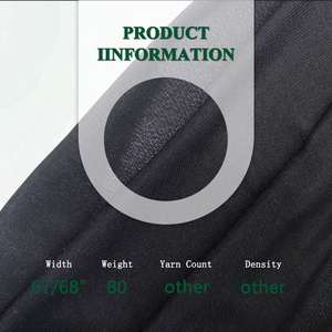 Tissu niqab en mousseline de laine populaire 100% polyester mousseline de soie indonésie tissu <span class=keywords><strong>abaya</strong></span> noir pour tissu d'été - Product Image 2