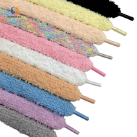 Lacets en peluche épais et larges pour chaussures de sport, remplacement pour les chaussures à plateforme Macqueen