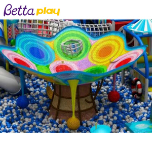 Filets d'escalade en <span class=keywords><strong>crochet</strong></span> arc-en-ciel Bettaplay pour aire de jeux intérieure, aire de jeux pour enfants - Product Image 5