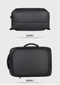 Newset Mochila de negocios de mayor capacidad Impermeable Escalable Mochila para computadora portátil Mochila de viaje al aire libre con carga USB - Product Image 5