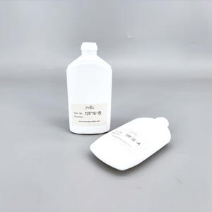 75ml Disco De Plástico Branco <span class=keywords><strong>Cap</strong></span> Garrafa Plana PE Shampoo Garrafa Viajando Outfit - Product Image 4