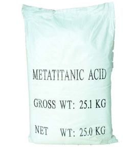 Acide métatitanique, acide titane, CAS No., fourni par l'usine 12026-28-7 - Product Image 2