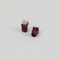 Conectores Fakra Impermeables, Conectores de Borde de Tarjeta, Conectores de Cable de Antena, Conectores de Crimpado, Codificación por Colores, Contacto de Latón Niquelado SMD