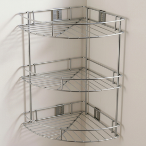 Estante de Almacenamiento de Alambre Metálico de 3 Niveles, Organizador de Cocina y Baño, Estante de Almacenamiento para Encimera, Soporte de Almacenamiento Multiusos para el Hogar, Ahorro de Espacio - Product Image 1