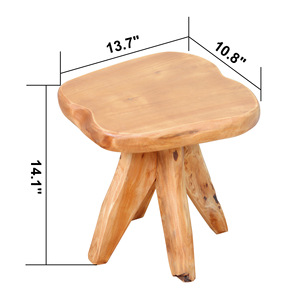 Gỗ tự nhiên cây gốc khắc thủ công Phân băng ghế dự bị thủ công ăn uống log gốc ghế băng ghế dự bị ngoài trời gỗ tuyết tùng rễ Phân - Product Image 4