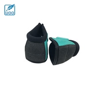 UOO Bottes cloche de protection cheval en néoprène de couleur unie personnalisées