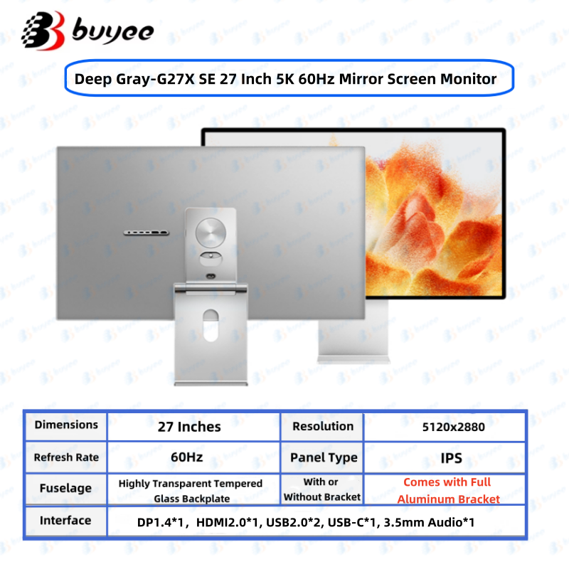 Grigio G27X SE 27 pollici 5K 60Hz con supporto
