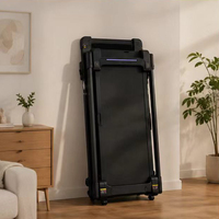 Cinta de Correr Plegable 2 en 1 con Logotipo Personalizado y Marca Privada, Potencia Máxima de 3.0HP, Máquina de Fitness para el Hogar, Compatible con OEM y ODM