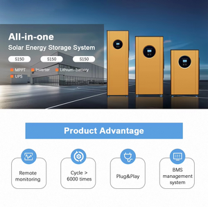 Système de stockage d'énergie domestique solaire tout-en-un LiFePO4 5-10kW 5-10kWh avec communication CAN et prise en charge UPS hors réseau - Product Image 6