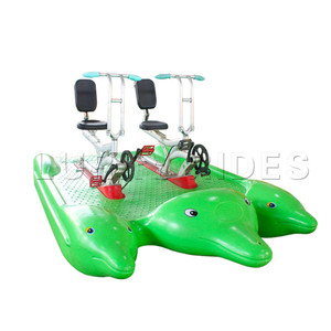 ウォータースポーツ楽しいゲームフローティングダブルシートウォーターペダルバイク工場価格 - Product Image 1
