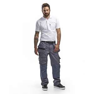 BLAKLADER - 153218609400D104 Pantalon Craftsman Gris-PANTALON DE TRAVAIL EAN 7330509045886 PANTALON DE TRAVAIL CARGO - Product Image 3