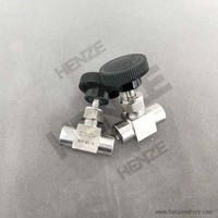 Vannes à aiguille moins chères, mâles et femelles, NPT ou BSP 1/8'', 1/4'', 1/2'', 3/4'', 1'' 10000 PSI