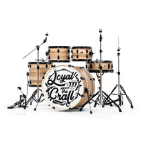 Professional 2025 Jazz Drum Set 5-Pc-Birch Wood Shells W/ Cowhide Heads for Studio & Live Touring
