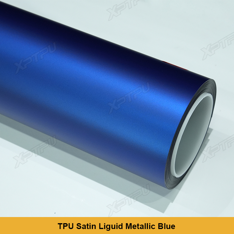 TPU Satinado Líquido Azul Metálico