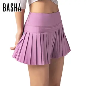 BASHAsports kadın spor giyim en çok satan çok renkli Mini boy kaliteli etekler şort pileli tenis etek