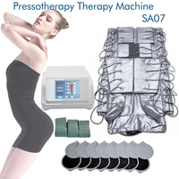 Appareil de pressothérapie 3-en-1 corps entier à 20 chambres pour traitement SPA, massage par pression d'air pour la circulation des personnes âgées et récupération, avec analyse cutanée