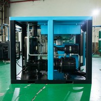 Compresor de Aire de Tornillo Confiable para Tratamiento de Aguas Residuales, Compresor de Aire de Tornillo de Baja Presión, Suministro de Aire Comprimido Estable