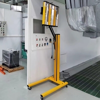 Lámpara de Calor Infrarroja para Cabina de Pintura Profesional, Lámparas de Calentamiento Eléctricas, Lámpara de Curado