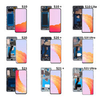 Pantallas para Celulares Samsung S8 S9 S10 Lite S20 S21 S23 S24 Plus Ultra FE OLED LCD, Repuestos de Pantalla