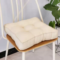 Coussin de chaise de salon en coton polyester rembourré 3D, doux et confortable, toutes saisons, vente chaude