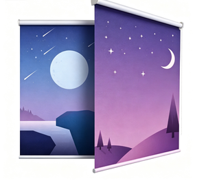 Persianas Enrollables <span class=keywords><strong>con</strong></span> Impresión de Imágenes Personalizadas, Persianas Enrollables <span class=keywords><strong>con</strong></span> Diseño Creativo Impreso Digitalmente, Cortinas Horizontales de <span class=keywords><strong>Tela</strong></span> - Product Image 4
