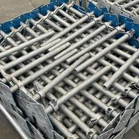Accessoires professionnels pour échafaudages métalliques : Base réglable, Anneau de serrage, Rosette, Équerre de soutien, Goupilles pour la construction