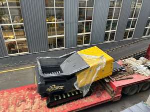 Broyeur de racines de bois alimenté par moteur DP70, déchiqueteuse de souches d'arbres, machine mobile pour déchets de bois - Product Image 5