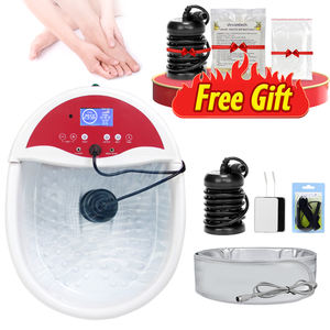 Máquina de terapia iónica para pies, dispositivo de desintoxicación de jengibre para baño de pies con bolsas de agua - Product Image 1