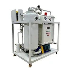 Power industry installation vacuum used light lube oil purify system