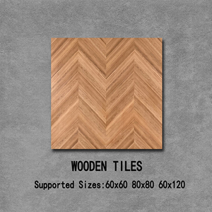 Carreaux de sol en porcelaine <span class=keywords><strong>imitation</strong></span> bois 800x800mm, design <span class=keywords><strong>parquet</strong></span> décoratif, finition mate rustique <span class=keywords><strong>pour</strong></span> <span class=keywords><strong>salon</strong></span> moderne. - Product Image 4