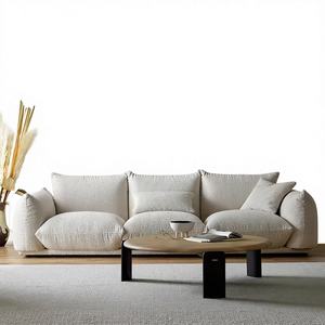 WISEMAX FURNITURE Poltrona da Terra Moderna Minimalista Europea, Divano <span class=keywords><strong>Rosa</strong></span> in Lana d'Agnello, Divani d'Accento per Villa - Product Image 5