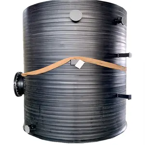 HDPE PPH material 0.1 - 130 M3 Plastic toilet fish water tank price