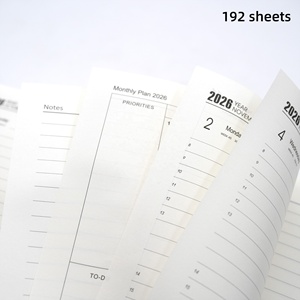 Agenda et Carnet 2026 Personnalisé A4 A5 Imprimé Reliure Cousue Journalier Hebdomadaire Mensuel - Product Image 5