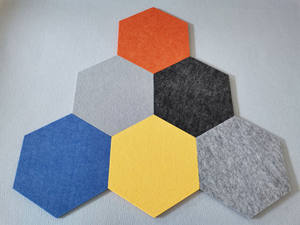 Paneles Acústicos Decorativos de Fieltro PET para Techo, Absorbentes de Sonido, Reductores de Ruido, para Oficinas Comerciales y Cines - Product Image 3