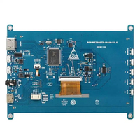 7 inç IPS Panel Kapasitif Dokunmatik Ekran Taşınabilir Monitör 102x600 LCD Uyumlu Raspberry Pi 3 5 Model B+ Mini Touch