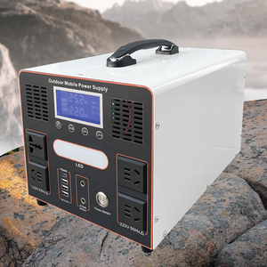 Système de stockage d'énergie solaire portable hors réseau avec batterie LiFePO4, 200W 300W 600W 1000W 2500W, centrale solaire domestique - Product Image 2