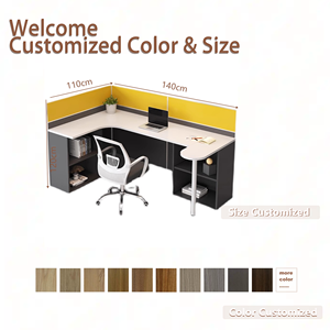 Ensemble bureau et chaise <span class=keywords><strong>de</strong></span> bureau moderne et durable avec <span class=keywords><strong>poste</strong></span> <span class=keywords><strong>de</strong></span> superviseur et cloison <span class=keywords><strong>de</strong></span> bureau personnalisée pour <span class=keywords><strong>employé</strong></span>. - Product Image 3