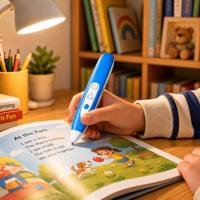 Lápiz de Lectura Interactivo para Niños OEM ODM, Lápiz de Aprendizaje Educativo para Niños Pequeños, Fábrica de Origen, Logotipo Personalizado, Paquete de Software