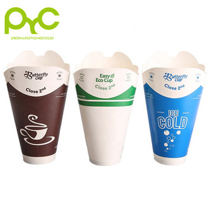 Cốc Giấy Ép Đá Lạnh Một Lớp Thân Thiện Với Môi Trường Logo Tùy Chỉnh - Product Image 2