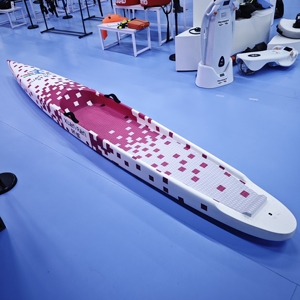 Tabla de Paddle <span class=keywords><strong>Surf</strong></span> de Carreras de 14' de Alta Velocidad, SUP de Fibra de Vidrio para Surfear, Unisex, Logotipo Personalizable, Material EPS - Product Image 3