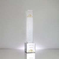 Edel Kristallen Trofee Op Maat Gegraveerd Prijsbeloning voor Bedrijfsachterkanteringen Groothandel Hoge Kwaliteit Glazen Prijs