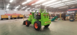 Mini pelle sur pneus Youtop la plus petite, homologuée EPA, 0,5 tonne, avec pièces de rechange - Product Image 2