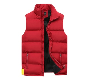 Veste sans manches en duvet pour homme, très vendue, hiver, logo personnalisé, vente en gros - Product Image 3