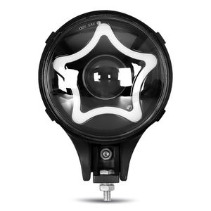 Faro LED de 7 ", el último anillo de estrella de 40W, faro LED de forma redonda para camión todoterreno, faro LED de 7 pulgadas y 12V para motocicleta Jeeps - Product Image 2